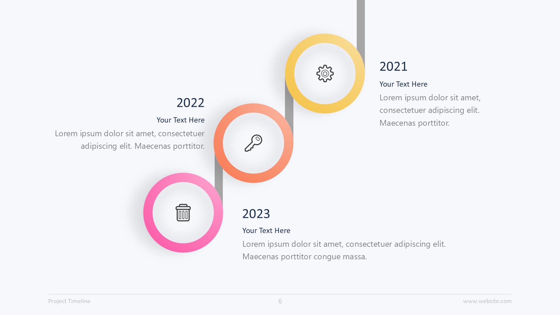 Timeline V1 Light slide 6